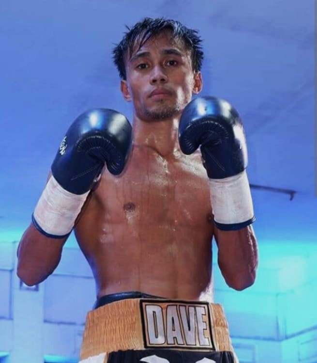 The reigning International Boxing Organization (IBO) world flyweight champion Dave "Dobermann" Apolinario's outstanding record of 18 wins, zero loss, and 13 knockouts earns him the attention and promotional contract with this major Japanese boxing outfit.  | Sanman Boxing Facebook photo