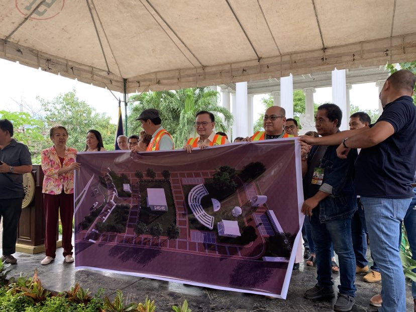 The Doña Pepang Heritage Park is nearer to reality as the project to turn the Doña Pepang cemetery into a heritage park breaks ground. | Emmariel Ares