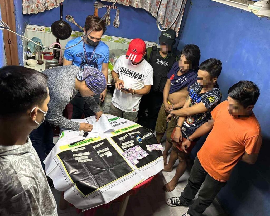 Construction workers caught with drugs, gun in separate police raids in Cebu City, Carcar