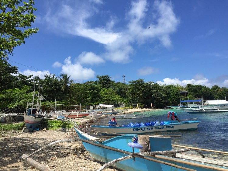 Malapascua Island. Motor banca are docked on the shores of Malapascua Island. | Doris C. Bongcac