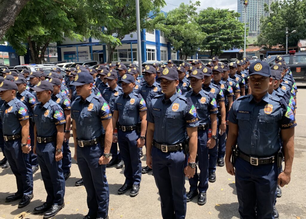 A total of 110 personnel from the Regional Special Training Unit (RSTU) were sent to Cebu City to help secure participants of APEC meetings scheduled from July 27-29, 2023.