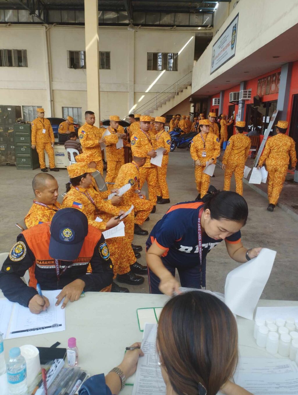 Garry Lao, Closap head, says drug tests of all 114 firefighters of the Lapu-Lapu Fire District turned out negative of drug use. | Futch Anthony Inso