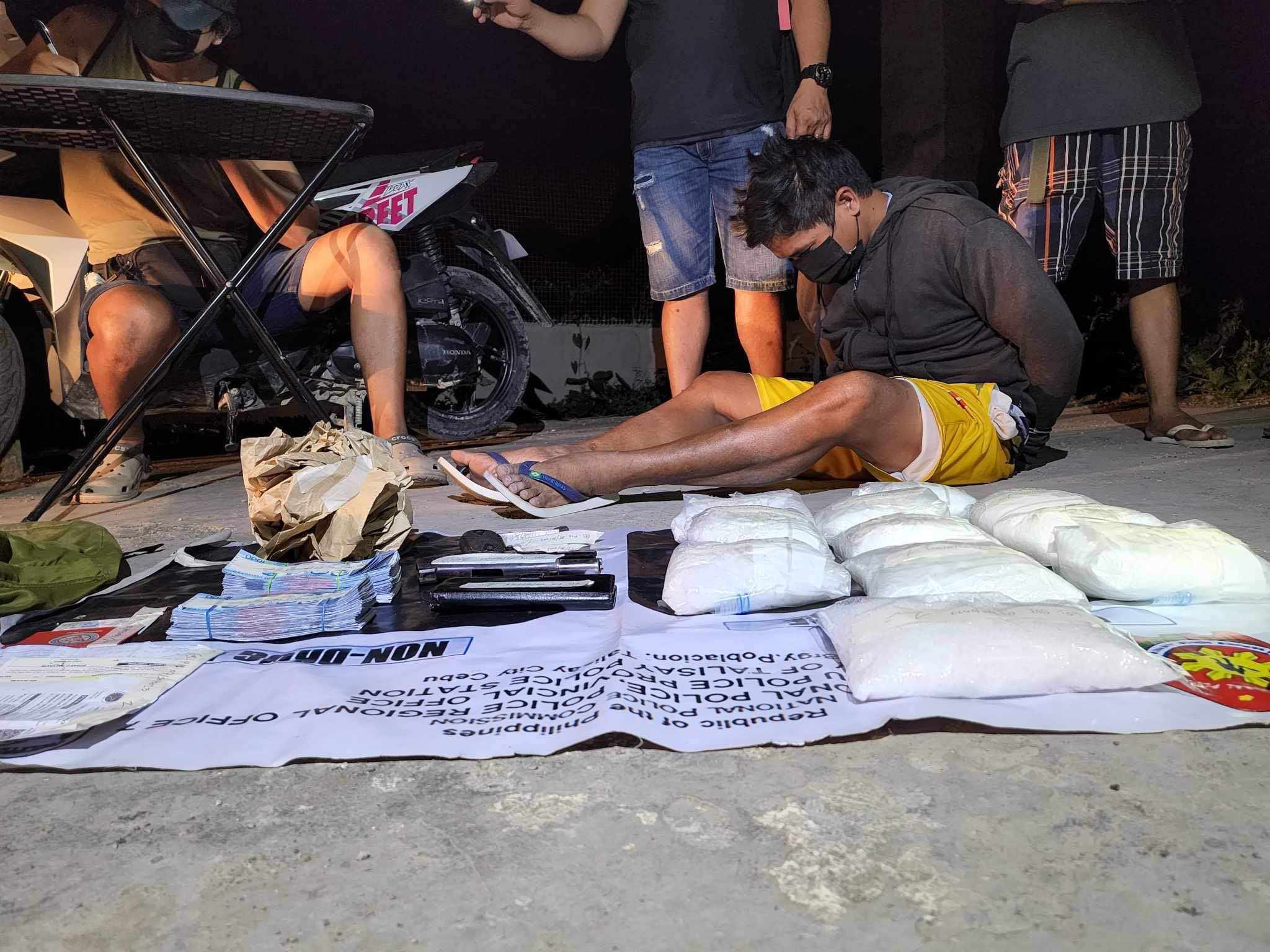 P37 4 Million Shabu Seized From Junk Shop Owner During Talisay Drug