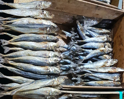 Buwad or salted dried fish, ginamos and noodles are usally the go to food fare for families struggling to make ends meet. | CDN FILE PHOTO (Brian Ochoa)
