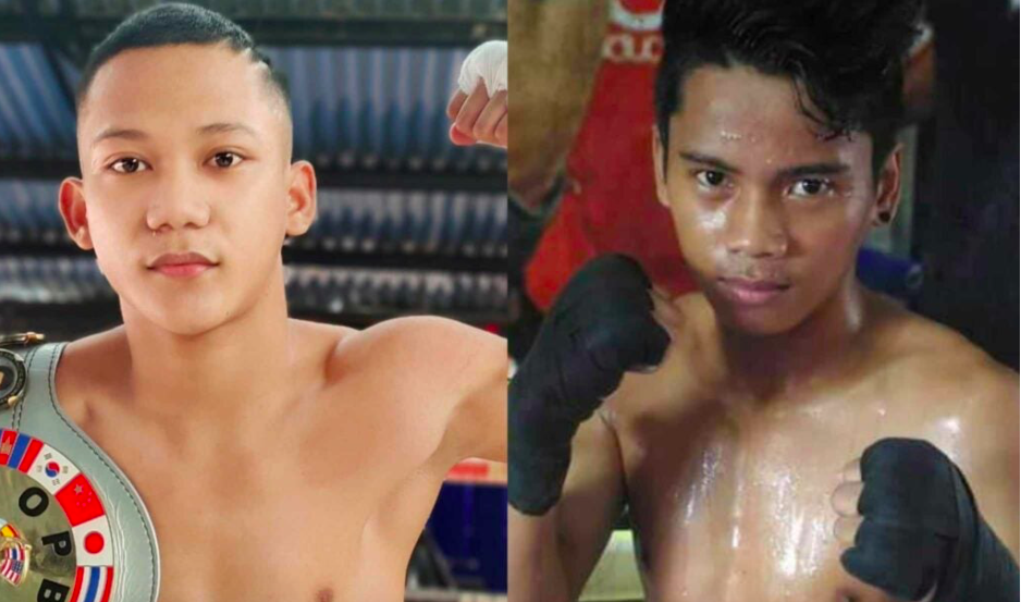 John Paul Gabunilas (left) and Miel Fajardo (right). | Boxrec and Facebook photos