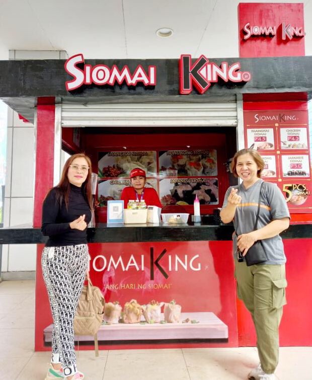 The Siomai King food kiosk at SM City Cebu.