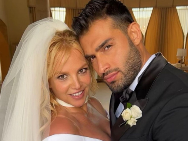 Sam Asghari Celebrates He & Britney Spears' First Year Of Marriage