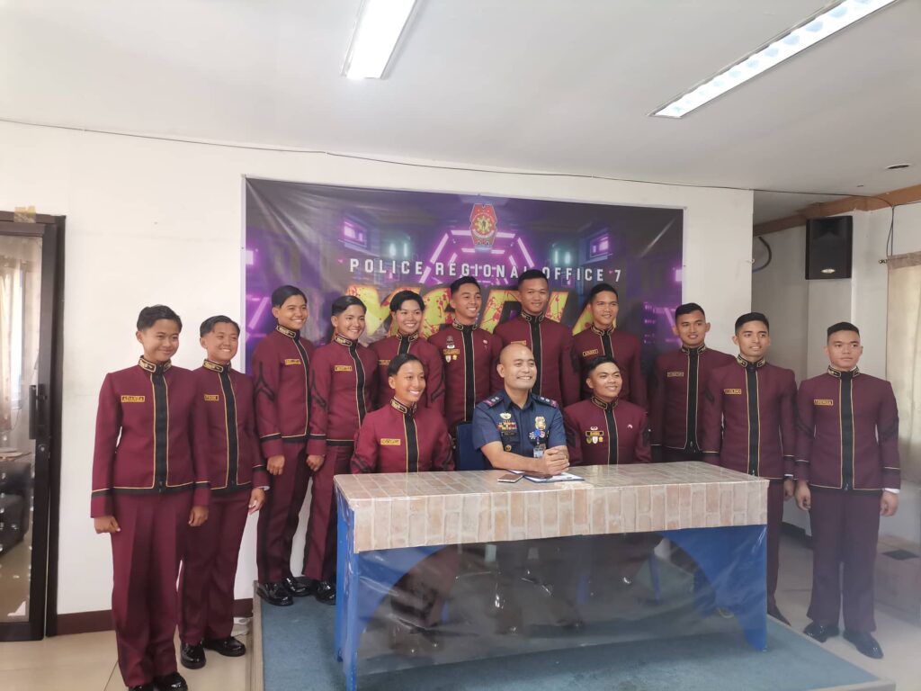 Cadets assure: No more hazing in PNP Academy. Eighteen cadets from the Philippine National Police Academy visit the Police Regionla Office in Central Visayas (PRO-7) to invite interested individuals to apply for the PNP Cadetship Admission Test. | Mary Godinez