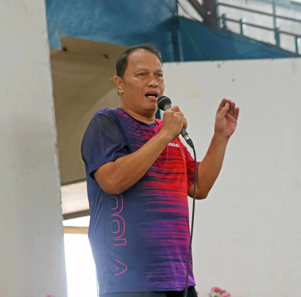 2nd Photo: Far Eastern University (FEU) table tennis coach Noel Gonzales describes the Erne Jawad Memorial Table Tennis Cup as a prestigious tournament for table tennis players. | Sugbuanong Kodaker