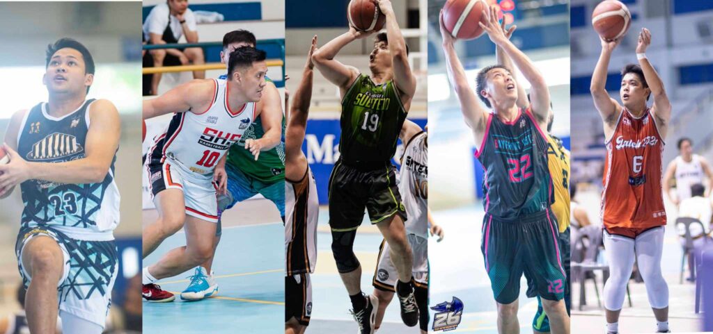 (from left-right) Adven Jess Diputado, Ervin Lopena, Daren Ong, Chad Go, and Rey Marcus Fuentes IV during their SHAABAA games.