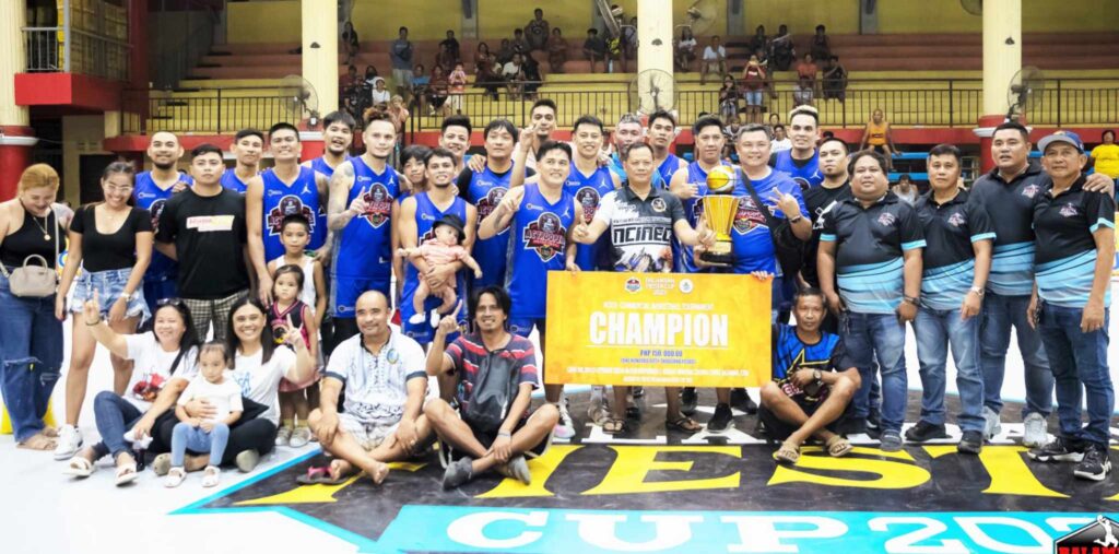 AC Troopers/Eversure Catmon team officials and players and tournament officials pose for a group photo during the awarding ceremonies.