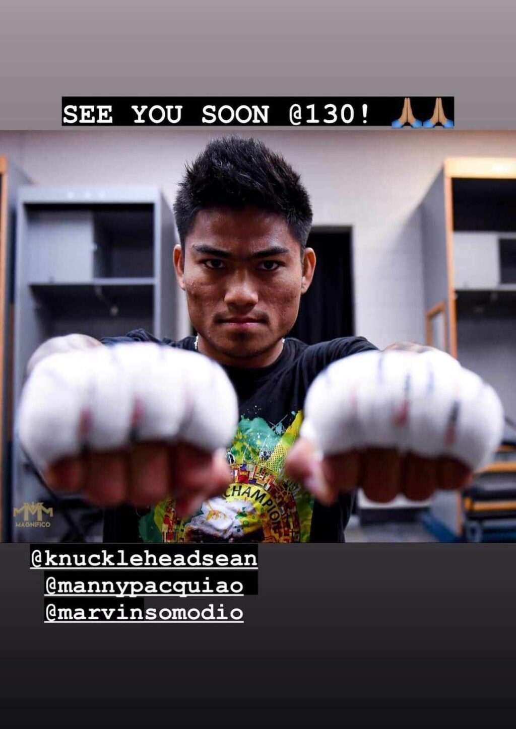 Mark "Magnifico" Magsayo eyes fights in super featherweight division. 
