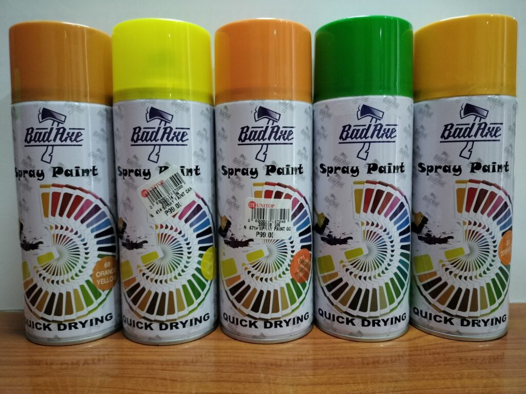 Spray paints containing harmful lead sold in some Cebu stores - Ecowaste. Bad Axe spray paint, which was sold in different stores in Cebu, was found to have lead content. EcoWaste Coalition warned the public to avoid purchasing the product due to its ill-effect to humans health. 