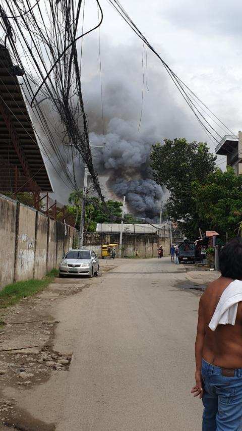 Mandaue fire that razed house started by spark from repaired multicab. A fire hit a residential area along P. Remedio Street in Barangay Banilad, Mandaue City, this morning, September 24. | Contributed photo via Paul Lauro
