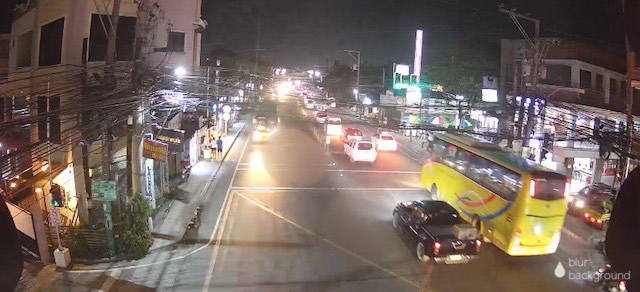 Minglanilla accident: Man, crossing street, got bumped by bus, dies. This is a screen grab of a video during the accident where a man was hit by a Ceres Bus and died in the hospital later on September 24. | Screen grab from Lipata CCTV via Paul Lauro