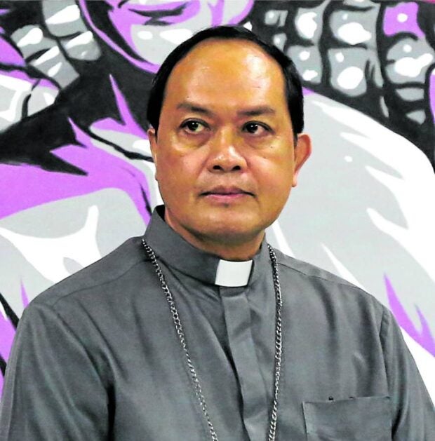 CBCP clarifies its rep’s role in anti-Red task force. IN PHOTO IS Caloocan Bishop Pablo Virgilio David