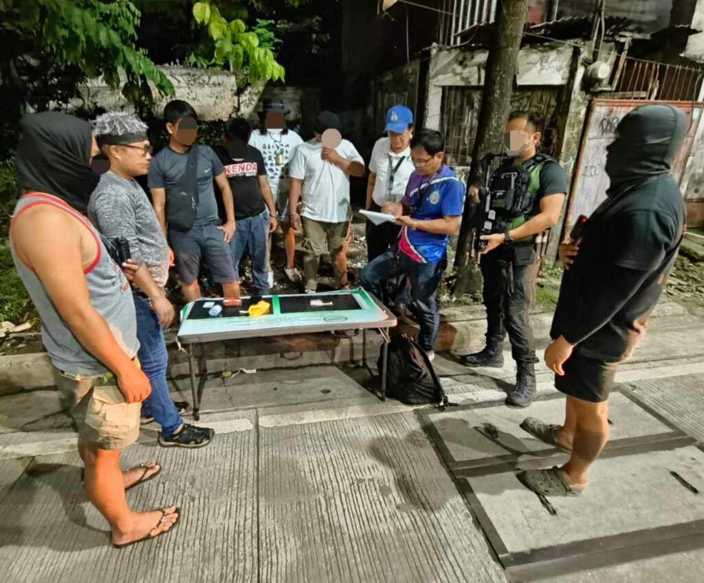 Shabu worth P2M seized, woman, 3 others nabbed in 2 Cebu City buy-busts. In photo are the driver and the construction worker caught with P170,000 shabu during a buy-bust operation in Barangay Mambaling, Cebu City. 