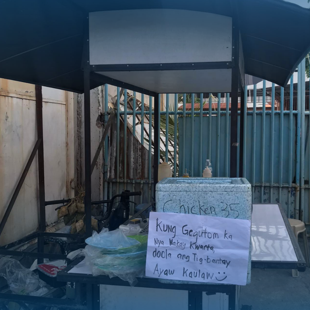 Free food from college student in Cebu City 