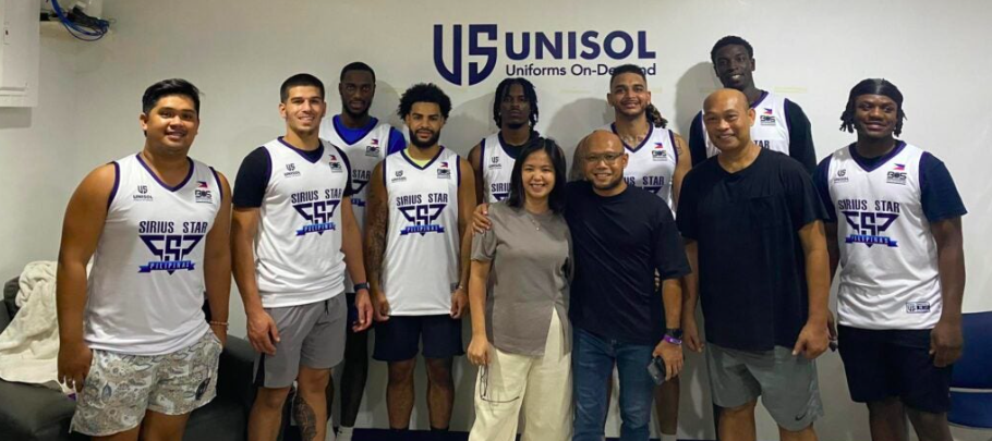 Sirius Star Pilipinas players and team officials pose for a group photo. | Contributed photo