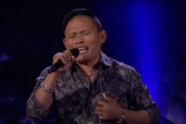 Roland Abante. Image: Screengrab from YouTube/America’s Got Talent