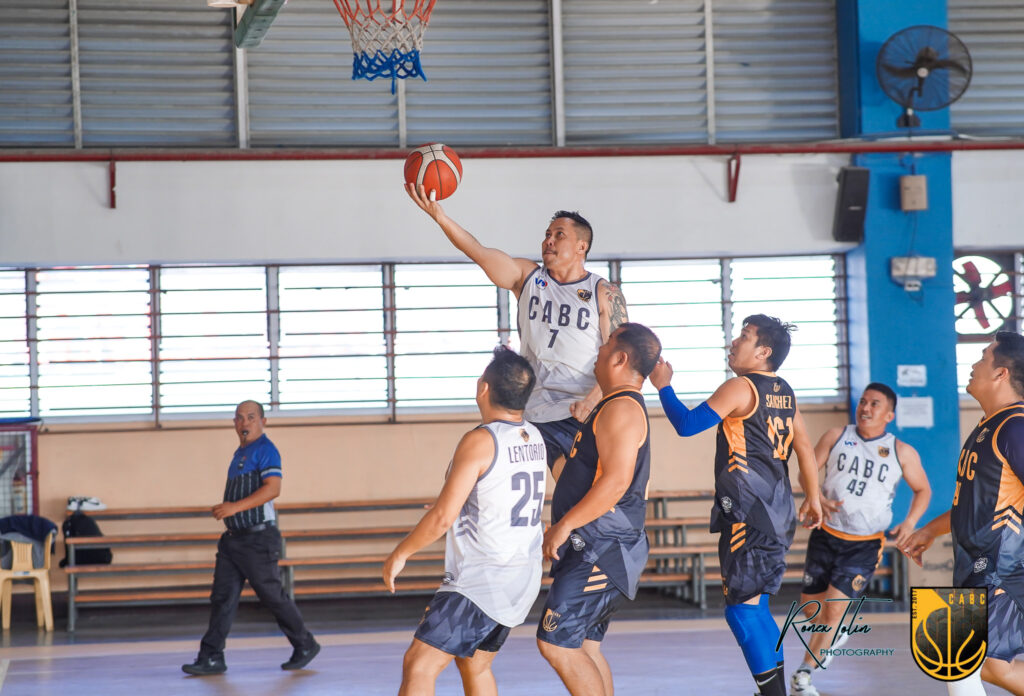 Miggy Appari of Permacoat goes for a layup during their game in the Cebu Architects Basketball Club (CABC) Boysen Cup on Sunday.