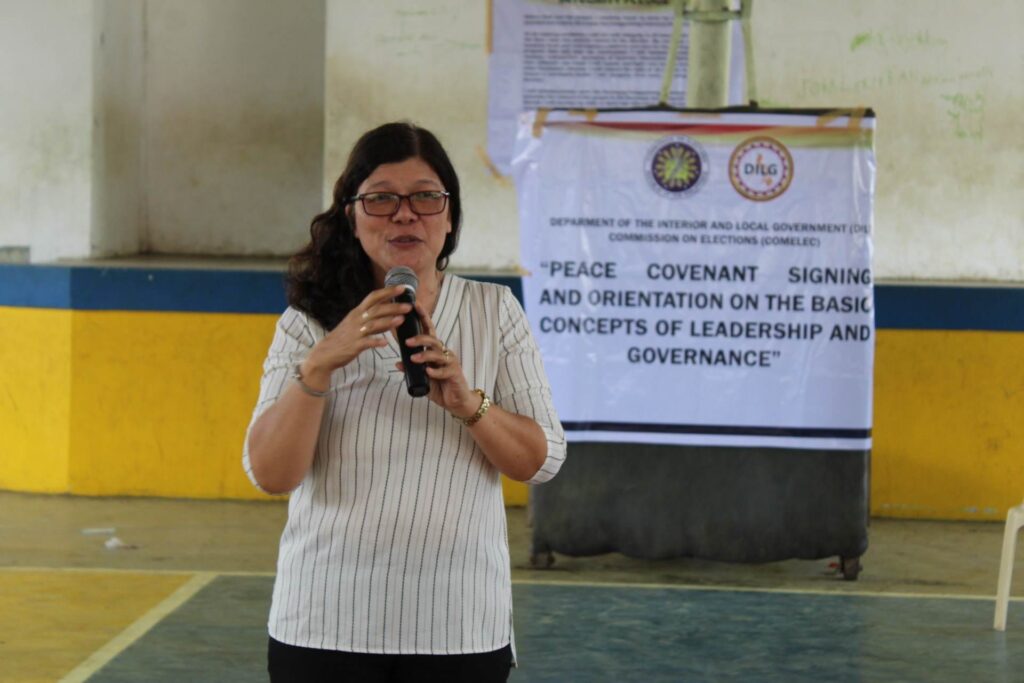 Lawyer Ann Janette Lamban, election officer of Comelec in Lapu-Lapu City.
