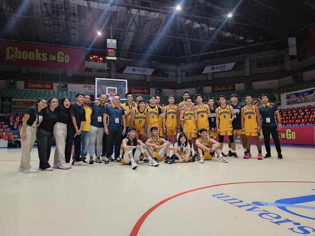 The USPF Panthers after an earlier game in the Cesafi.