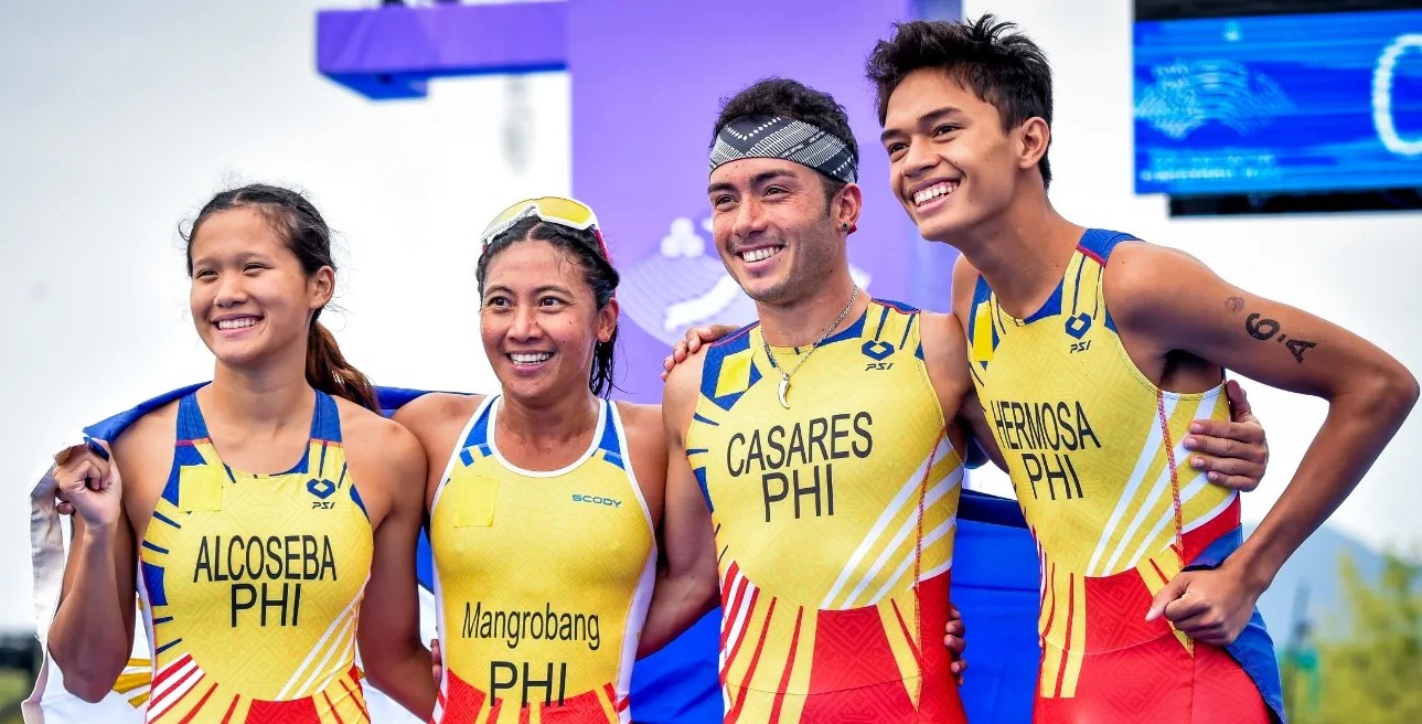 Japan closes Asian Games Triathlon competition with Mixed Relay gold •  World Triathlon