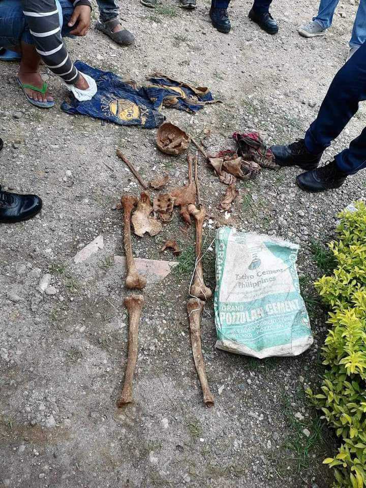Skeletal remains Minglanilla