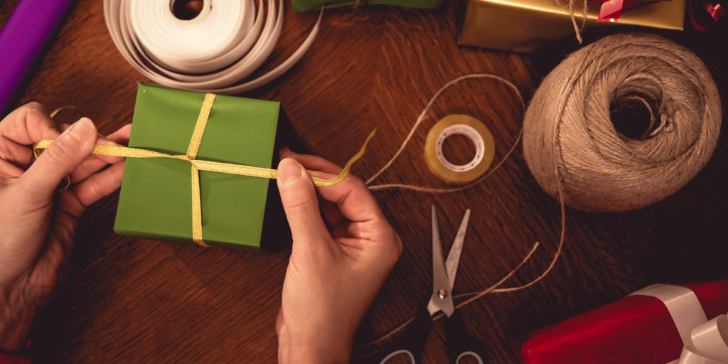 GIFT-WRAPPING IDEAS