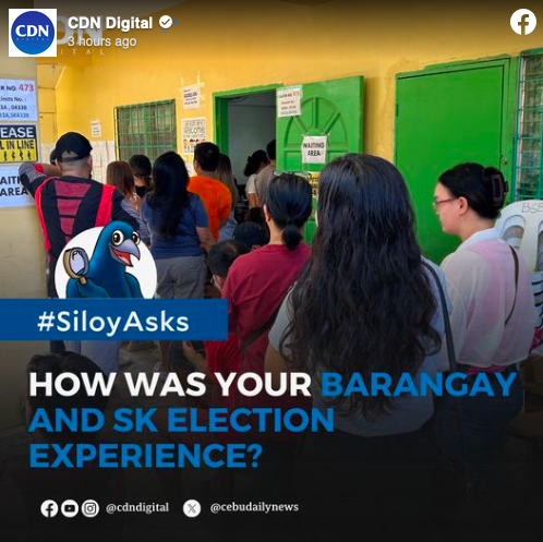 Netizens see positive development in the voting process in this Barangay and SK Election.