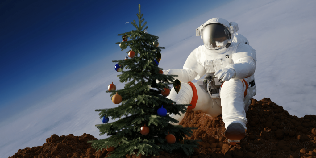 CHRISTMAS IN SPACE