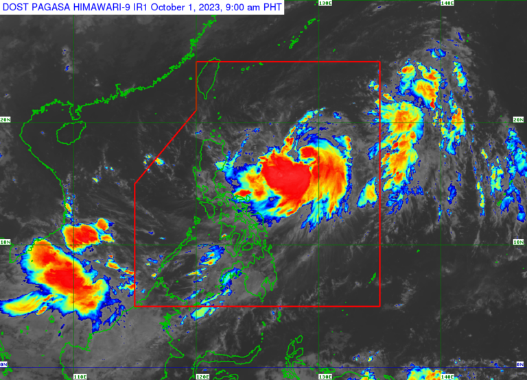 Pagasa may raise wind signals on Monday as Tropical Storm Jenny may turn into a typhoon