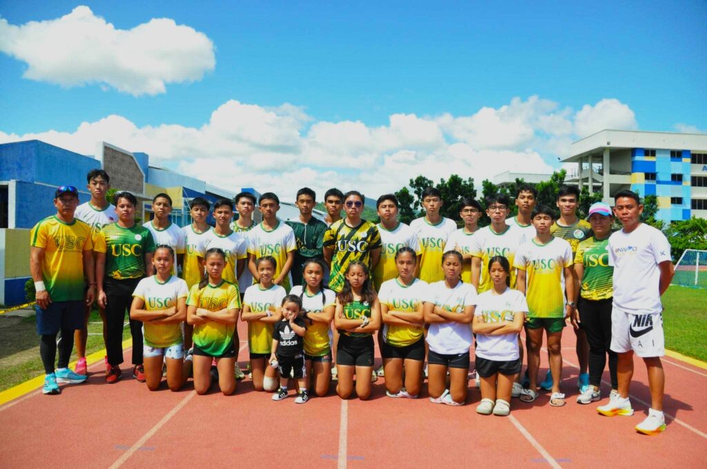 USC's high school track and field team in the Cesafi.