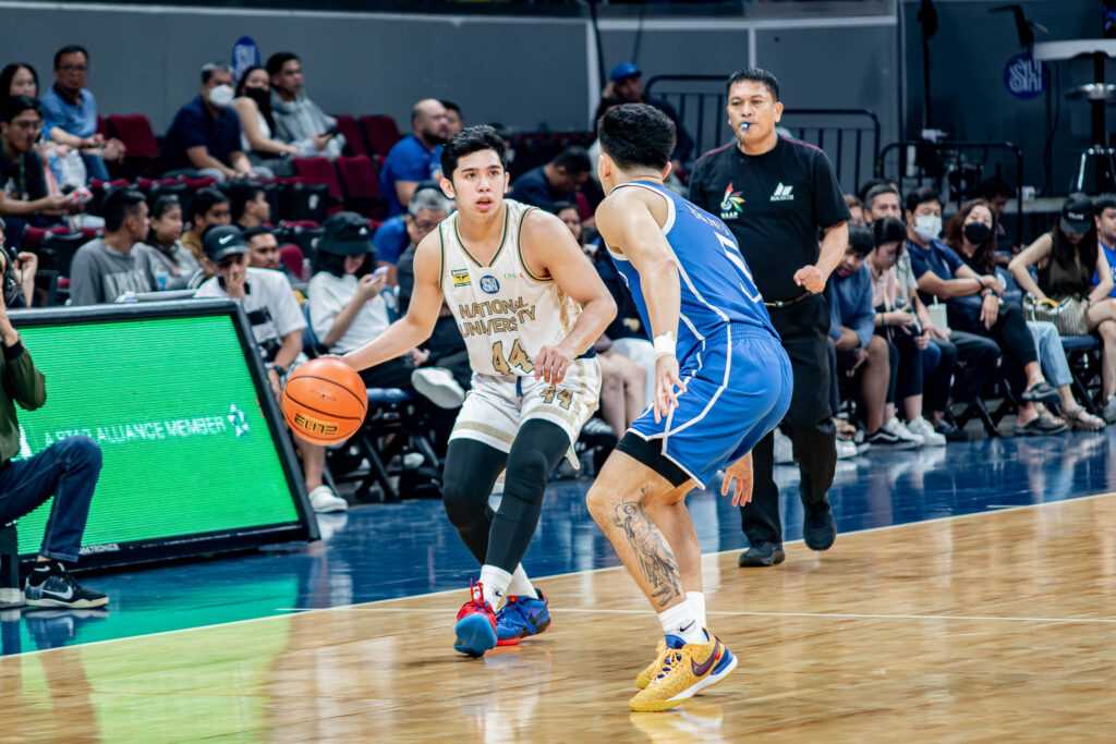 Reinhard Jumamoy during his breakout performance in the UAAP Season 86 against Ateneo Blue Eagles. | Photos from the UAAP Season 86 Media Team