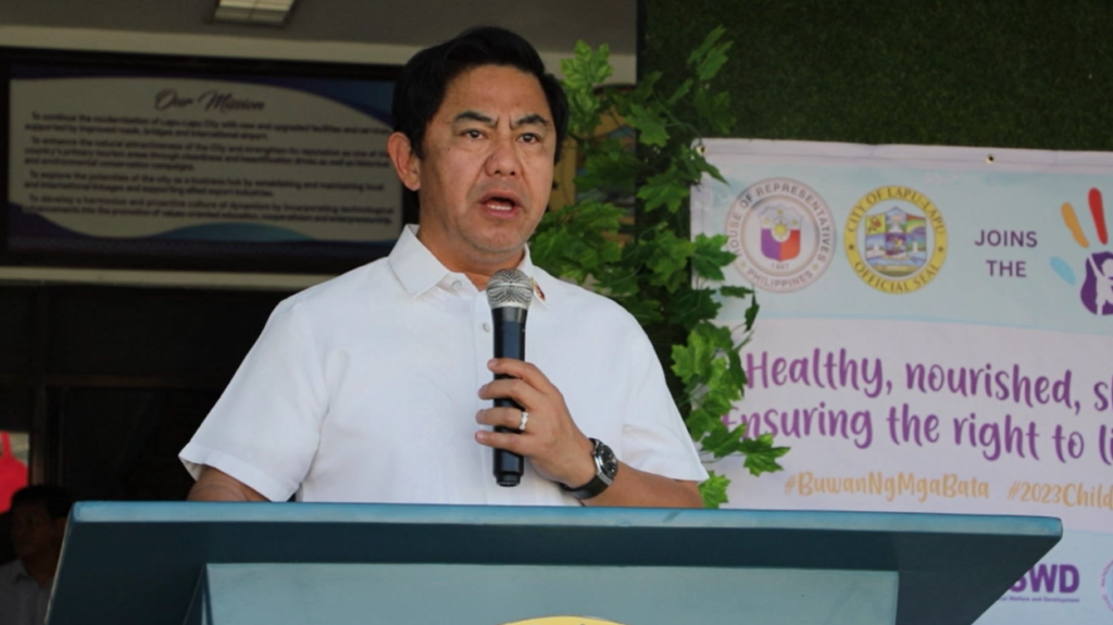 Lapu-Lapu City Mayor Junard Ahong Chan says the city will hold two activities to celebrate National Children's Month. | Futch Anthony Inso