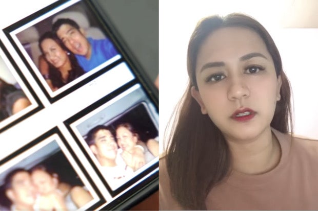 Francis Magalona with his alleged secret lover Abegail Rait. Image: screengrab from YouTube/Boss Toyo Production, Abegail Rait