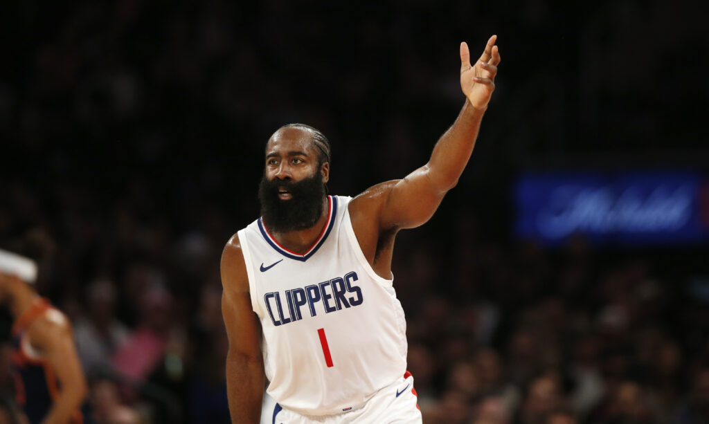 Harden Clippers debut