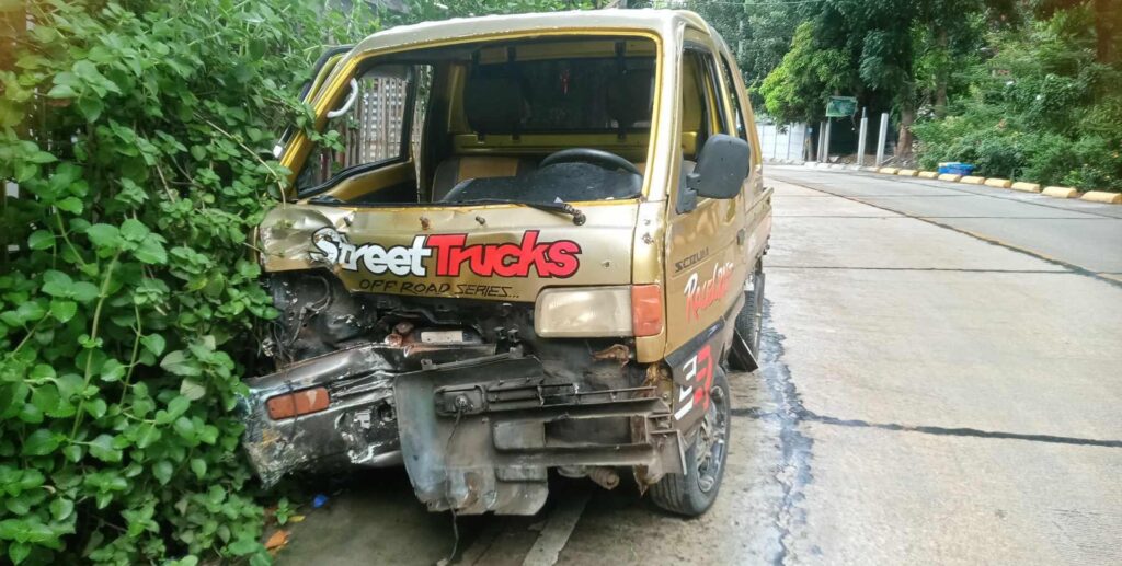 Passenger dies after multicab crashes into house in Busay, Cebu City