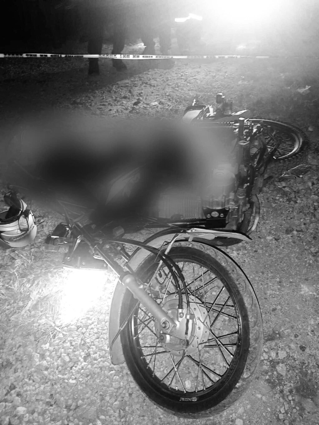 A 42-year-old man was driving his motorcycle when he was allegedly shot by a still unidentified assailant in Barangay Quiot, Cebu City on Friday night, November 10, 2023.