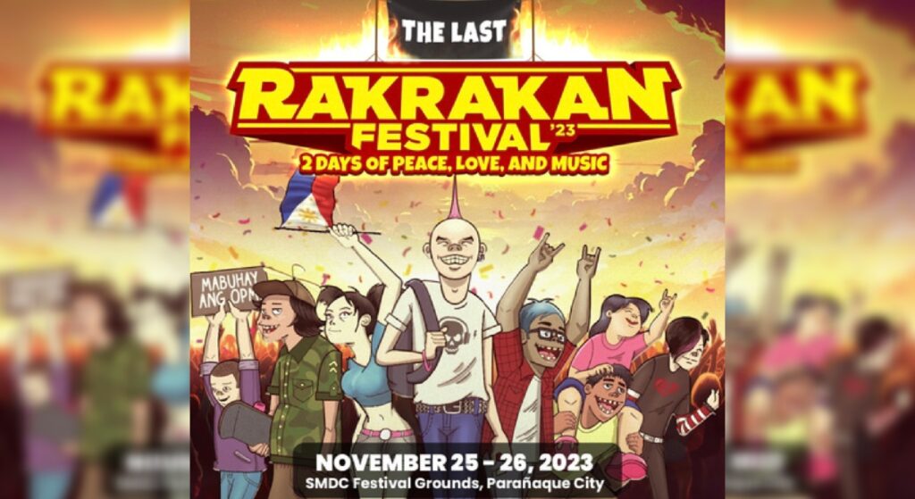 Join the last Rakrakan Festival this November 2023 and rock with Ely Buendia and Rico Blanco