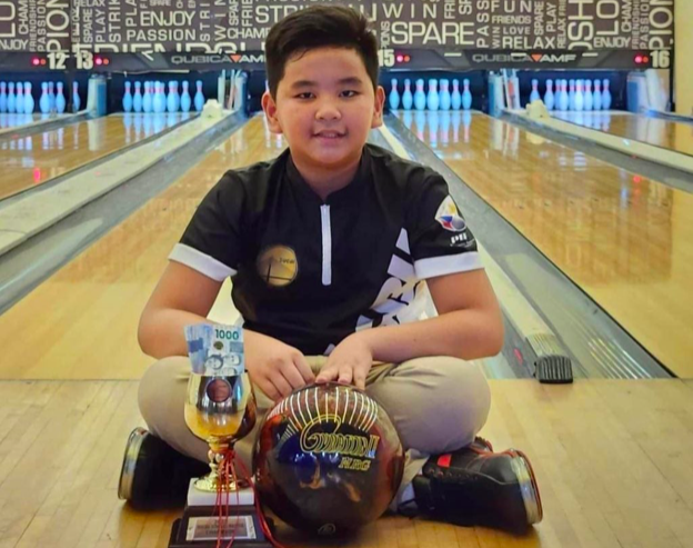 VILLA, 13, bags bowling tourney title. MJ Villa | Contributed photo
