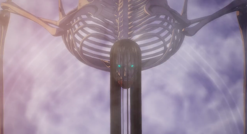 Eren Yeager, the Attack Titan, turning into a villain and the final bossman in the last episodes of Attack on Titan. | Screengrab trailer of "Attack on Titan The Final Season"