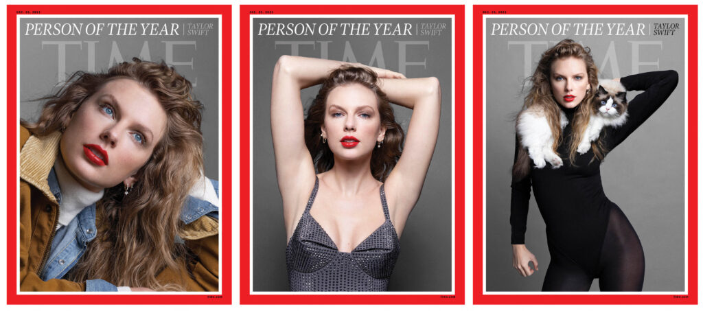 Taylor Swift is Time Magazine's 2023 Person of the Year.