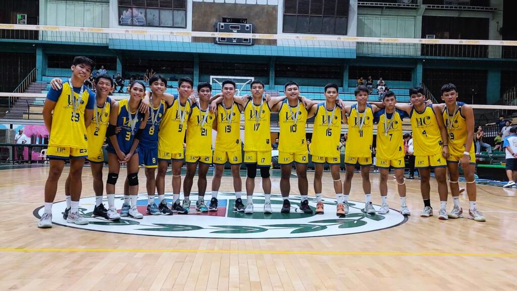 UC Webmasters are the runners-up in the Cesafi boys volleyball tournament. | Glendale Rosal