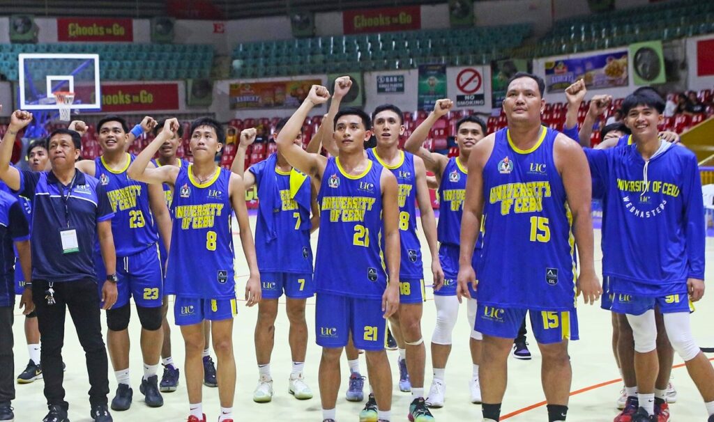 UC Webmasters men's basketball team. | Photo from Sugbuanong Kodaker