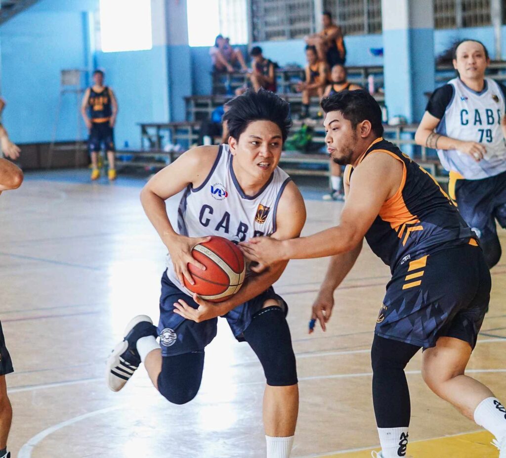 Titan to go up against Nation Paints for CABC basketball title. Titan's Chester Hinagdanan drives hard to the basket during their do-or-die semifinals game against Permacoat in the CABC Boysen Cup. | Contributed photo.