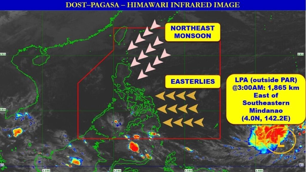 LPA to enter PAR on Saturday but no significant effect for Metro Cebu