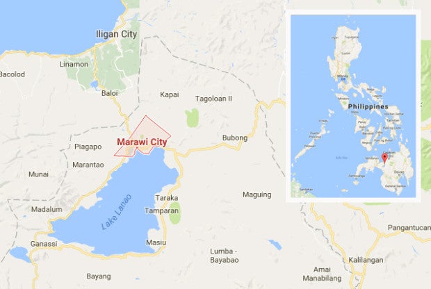 Marawi city google maps