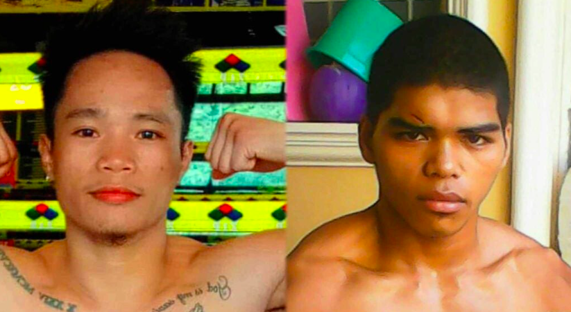 Domingo aims for WBO Global flyweight title in December 18 showdown. In photo are Esneth Domingo (left) and Michael Bravo (right). | Facebook and Boxrec photos.